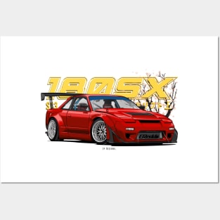 180Sx Posters and Art